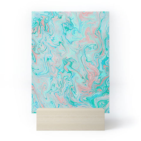 Lisa Argyropoulos Marble Twist Mini Art Print