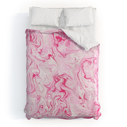 Lisa Argyropoulos Marble Twist V Duvet Cover
