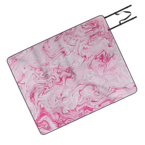 Lisa Argyropoulos Marble Twist V Picnic Blanket