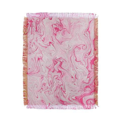 Lisa Argyropoulos Marble Twist V Throw Blanket