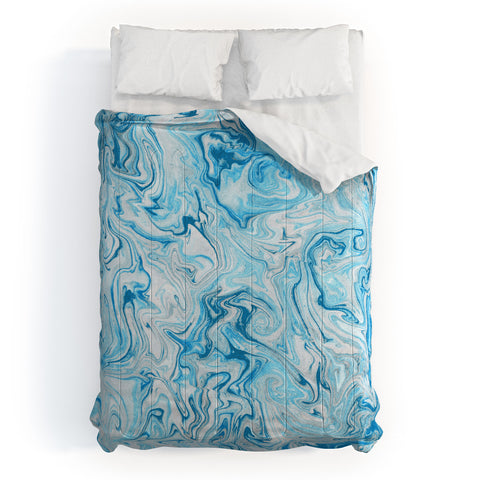 Lisa Argyropoulos Marble Twist VII Comforter