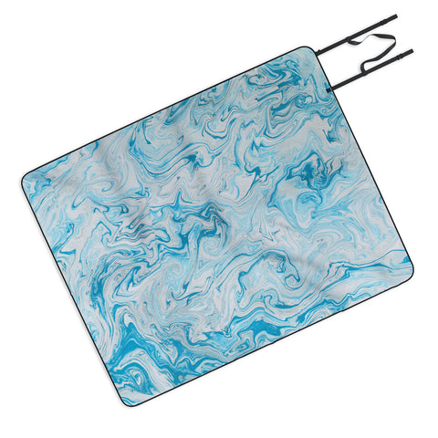 Lisa Argyropoulos Marble Twist VII Picnic Blanket