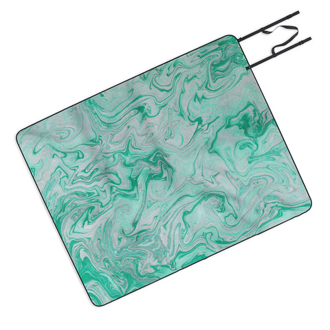 Lisa Argyropoulos Marble Twist VIII Picnic Blanket