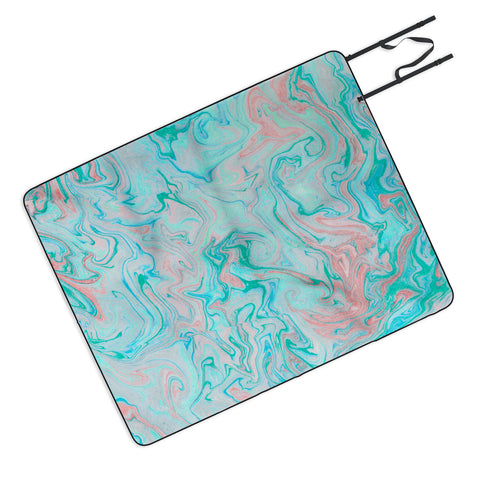 Lisa Argyropoulos Marble Twist Picnic Blanket