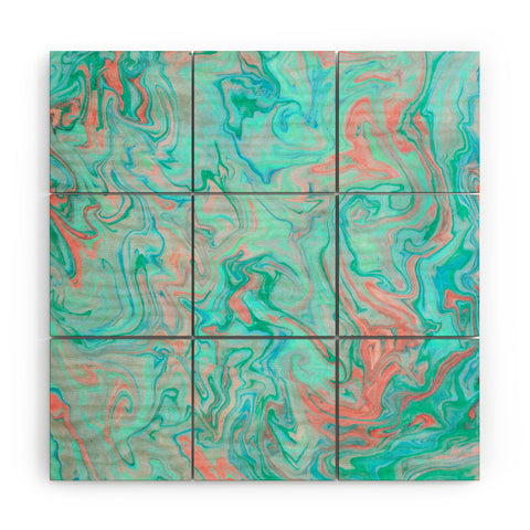 Lisa Argyropoulos Marble Twist Wood Wall Mural