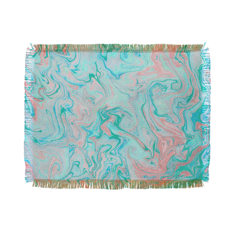 Lisa Argyropoulos Marble Twist Throw Blanket
