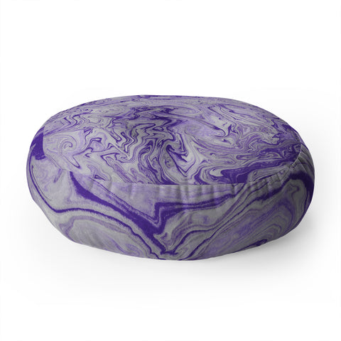 Lisa Argyropoulos Marble Twist XI Floor Pillow Round