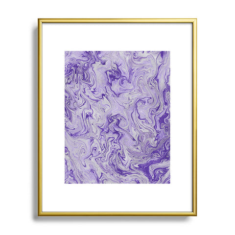 Lisa Argyropoulos Marble Twist XI Metal Framed Art Print