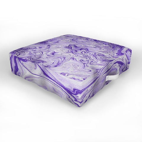 Lisa Argyropoulos Marble Twist XI Outdoor Floor Cushion