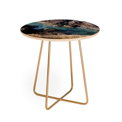 Lisa Argyropoulos Mazatlan Waters Round Side Table