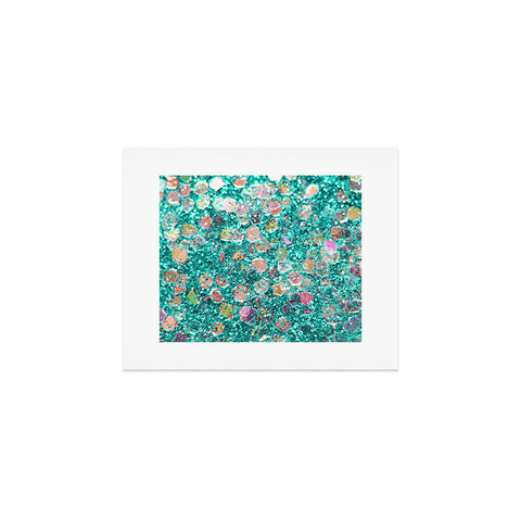 Lisa Argyropoulos Mermaid Scales Teal Art Print