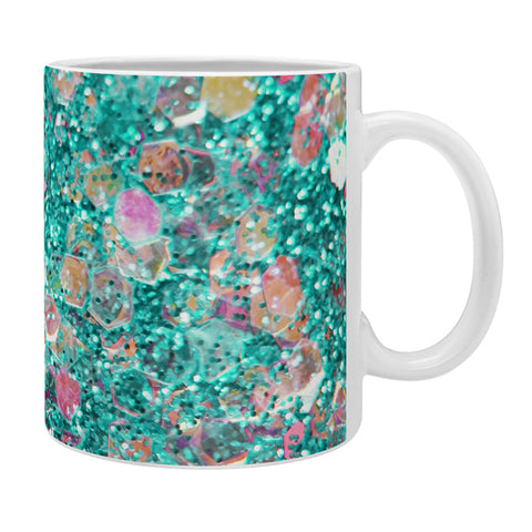 Lisa Argyropoulos Mermaid Scales Teal Coffee Mug