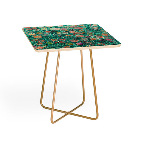 Lisa Argyropoulos Mermaid Scales Teal Side Table