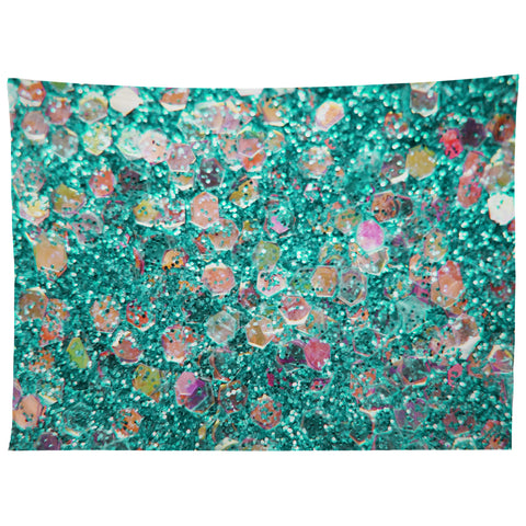 Lisa Argyropoulos Mermaid Scales Teal Tapestry