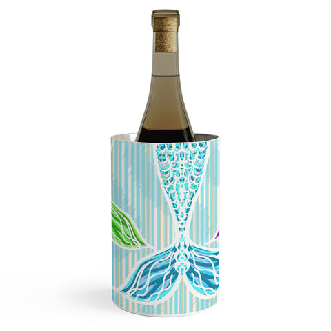 Lisa Argyropoulos Mermaids and Stripes Sea Wine Chiller