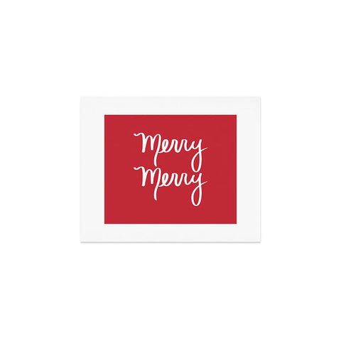 Lisa Argyropoulos Merry Merry Red Art Print