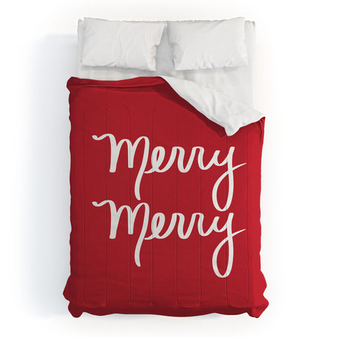 Lisa Argyropoulos Merry Merry Red Comforter