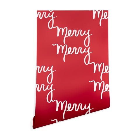 Lisa Argyropoulos Merry Merry Red Wallpaper