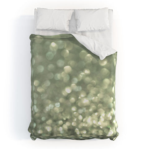 Lisa Argyropoulos Mingle 2 Silver Screen Duvet Cover