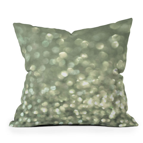 Lisa Argyropoulos Mingle 2 Silver Screen Throw Pillow