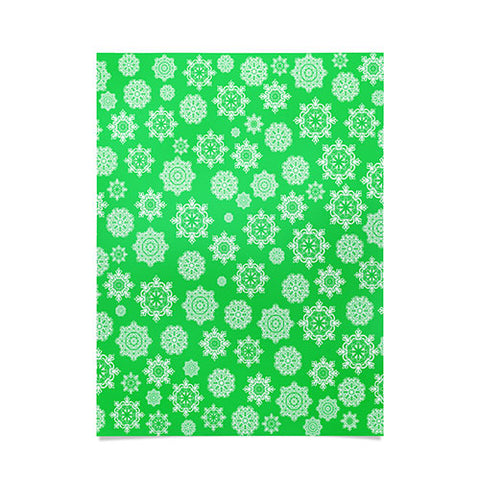 Lisa Argyropoulos Mini Flurries on Jolly Green Poster