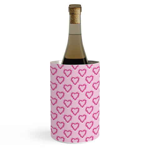 Lisa Argyropoulos Mini Hearts Pink Wine Chiller