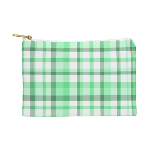 Lisa Argyropoulos Mint Plaid Pouch