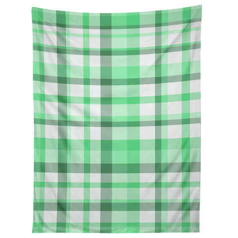 Lisa Argyropoulos Mint Plaid Tapestry