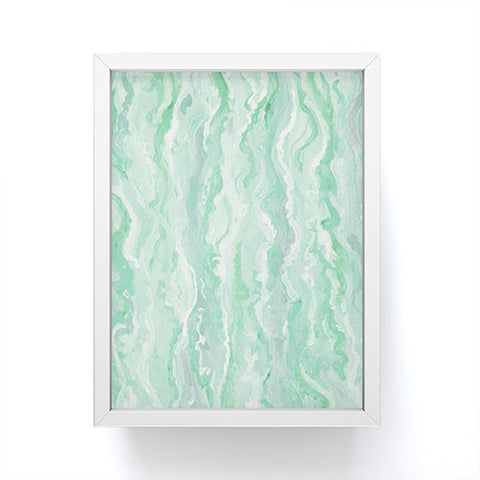 Lisa Argyropoulos Minty Melt Framed Mini Art Print