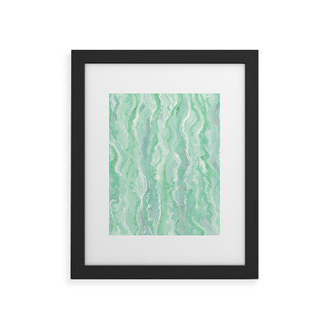 Lisa Argyropoulos Minty Melt Framed Art Print