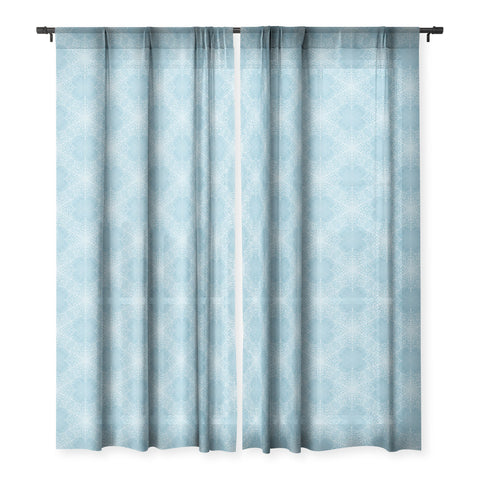 Lisa Argyropoulos Misty Winter Sheer Window Curtain