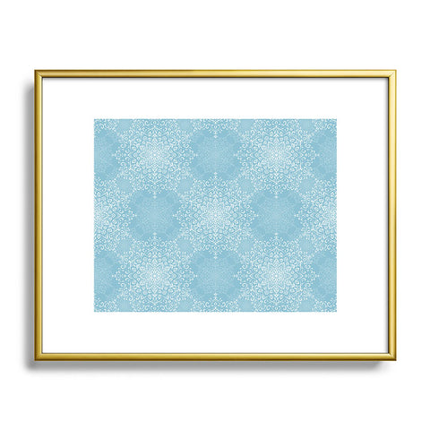 Lisa Argyropoulos Misty Winter Metal Framed Art Print