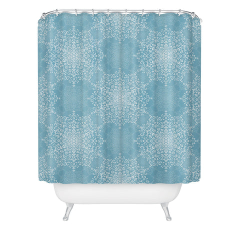 Lisa Argyropoulos Misty Winter Shower Curtain