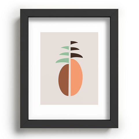 Lisa Argyropoulos Mod Pineapple Recessed Framing Rectangle