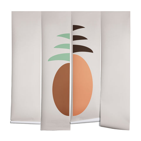 Lisa Argyropoulos Mod Pineapple Wall Mural