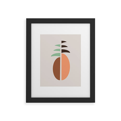 Lisa Argyropoulos Mod Pineapple Framed Art Print