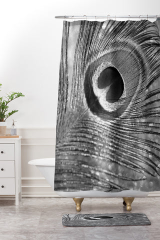 Lisa Argyropoulos Mod Plumage Shower Curtain And Mat