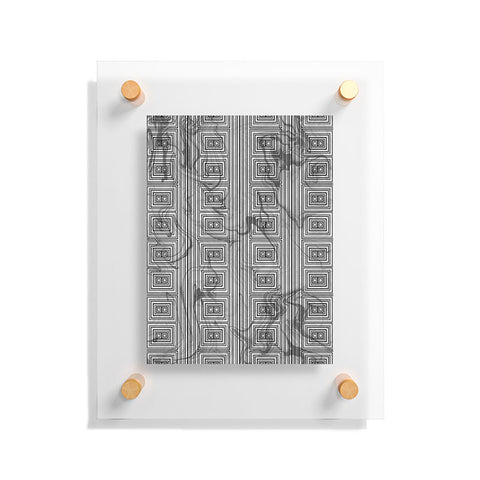 Lisa Argyropoulos Modern Grecco Coordinate Floating Acrylic Print
