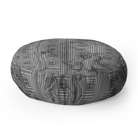 Lisa Argyropoulos Modern Grecco Coordinate Floor Pillow Round