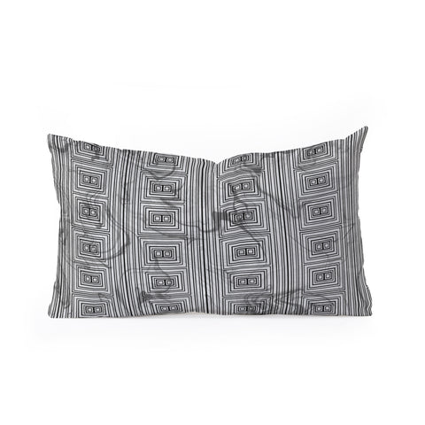 Lisa Argyropoulos Modern Grecco Coordinate Oblong Throw Pillow