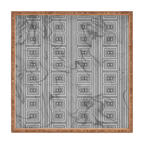 Lisa Argyropoulos Modern Grecco Coordinate Square Tray