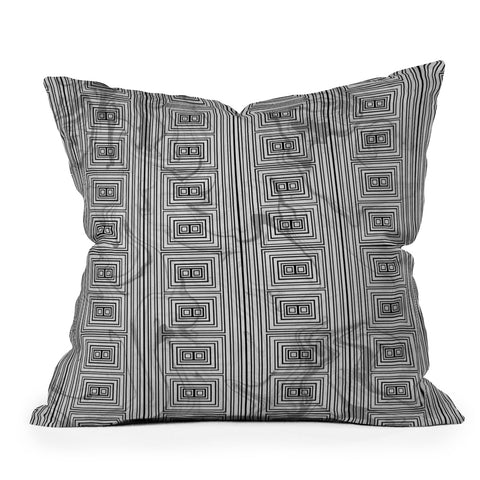 Lisa Argyropoulos Modern Grecco Coordinate Throw Pillow