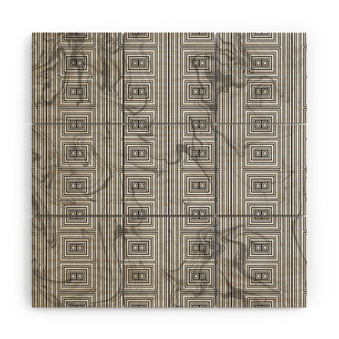 Lisa Argyropoulos Modern Grecco Coordinate Wood Wall Mural