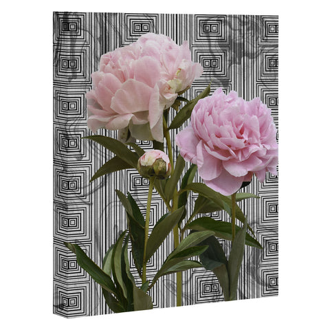 Lisa Argyropoulos Modern Grecco Peonies Art Canvas