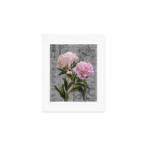 Lisa Argyropoulos Modern Grecco Peonies Art Print