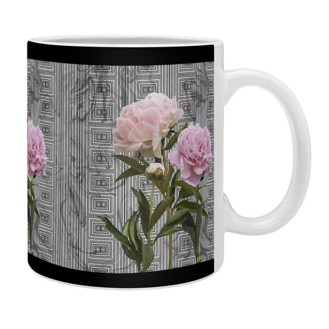 Lisa Argyropoulos Modern Grecco Peonies Coffee Mug