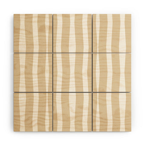 Lisa Argyropoulos Modern Lines Neutral Wood Wall Mural