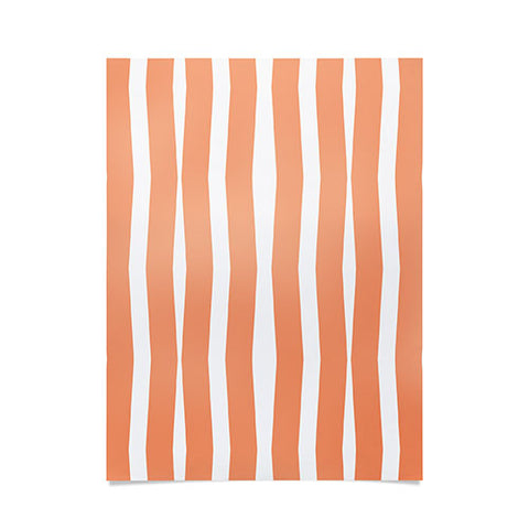 Lisa Argyropoulos Modern Lines Peach Poster