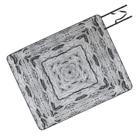 Lisa Argyropoulos Mono Melt Kaleido Picnic Blanket