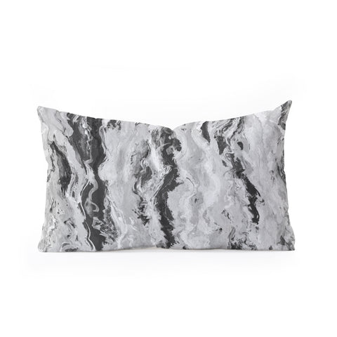 Lisa Argyropoulos Mono Melt Oblong Throw Pillow